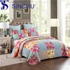 New American Cotton Plain Pattern Hand Patchwork Air Conditioning Quilt Bed Cover 100% Cotton Quilt Set