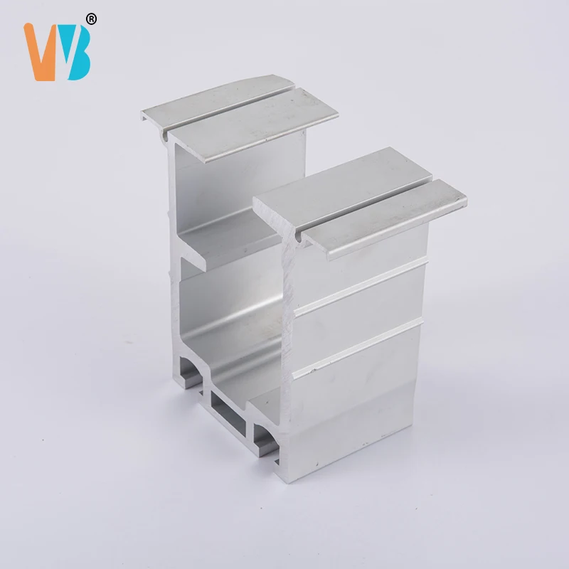 Commercial Furniture Movable Partition Wall Sliding Door Track   Aluminum Profile