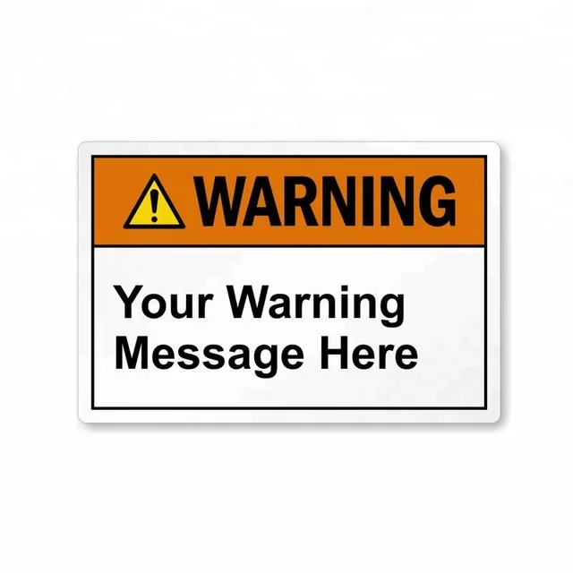 paper material security seal sticker vinyl warning label sticker