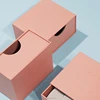 pink paper jewelry box creative packaging folding durable elegant modern
