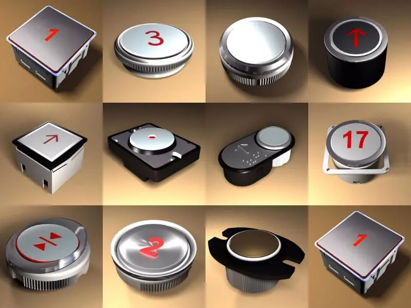 elevator push button