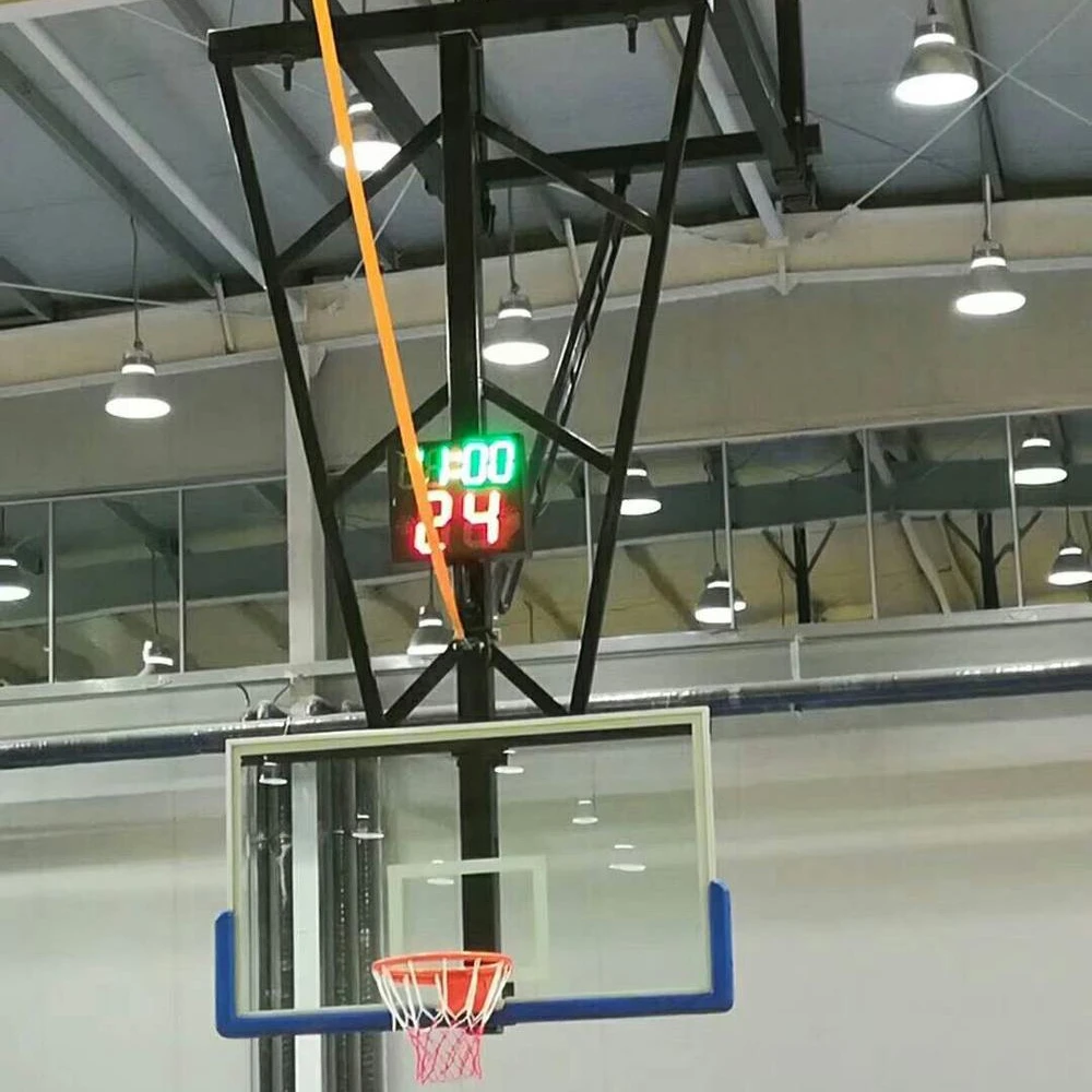 Single Ceiling Mounted Basketball Goal Shooting Goal Ceiling Mounted Backstops Basketball Hoop