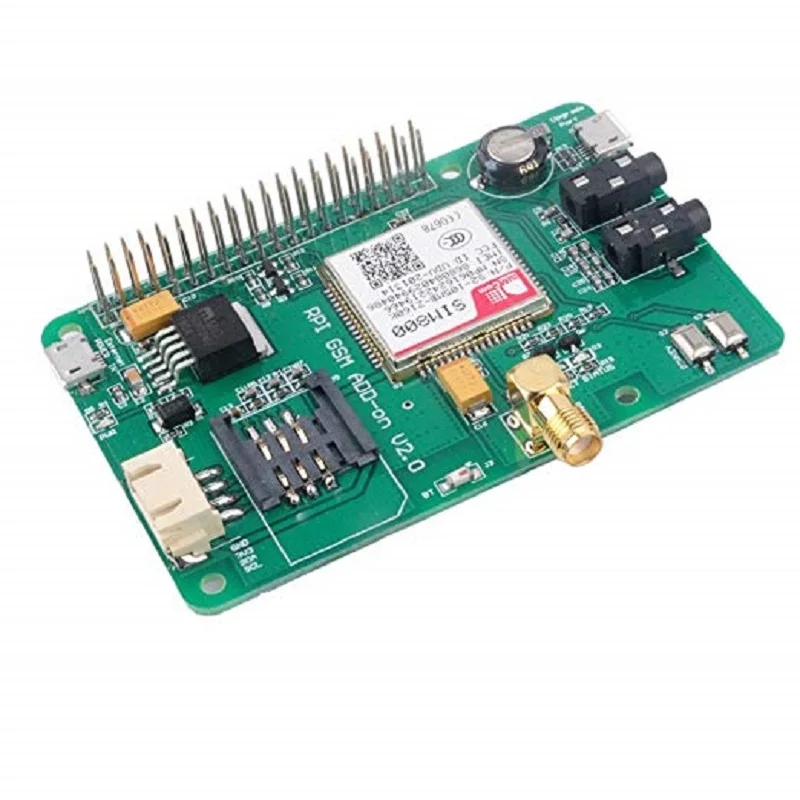 Sim800 Module Gsm Gprs Expansion Board Uart V2.0 Quad-band 850/900/1800 ...