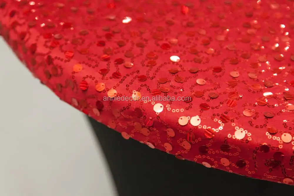 Fancy bling glitter table cover sequins table cloths for wedding banquet home hotel table decorations