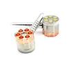 wholesale new design display oem customize custom logo custom metal grinders tobacco weed smoking products pipe and herb grinder
