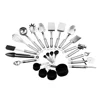 23 Piece Set of Classic Designed Cooking Accessories by Unique Effects Made of Top Quality Stainless Steel