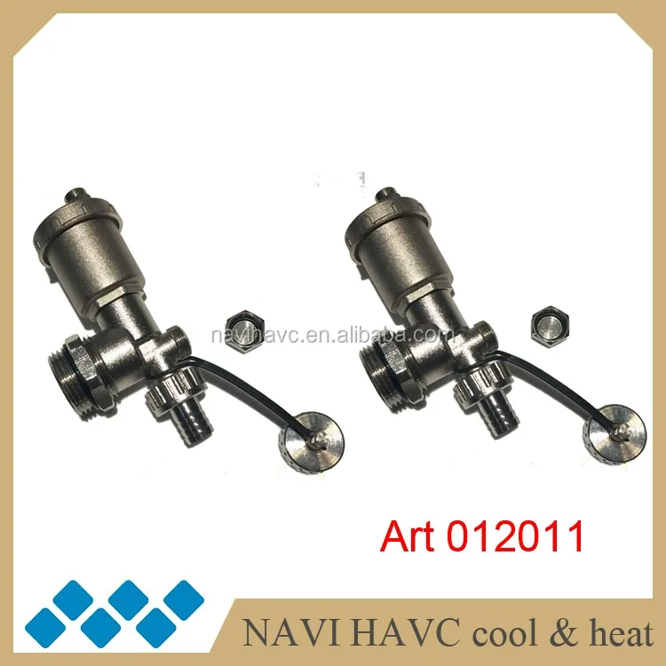 2017 New Design Automatic Air Bleeder And Drain Valve For Radiant Floor
