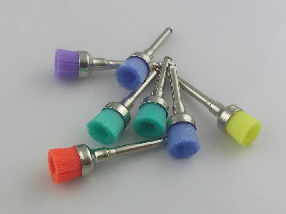 Tooth Polishing Tool Dental Prophy Brush Nylon Cup Brushes For Dental