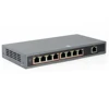 Shenzhen centro 8 ports network 10/100M switch poe 200M Long transimission ethernet Desktop Switch with power adapter POE switch