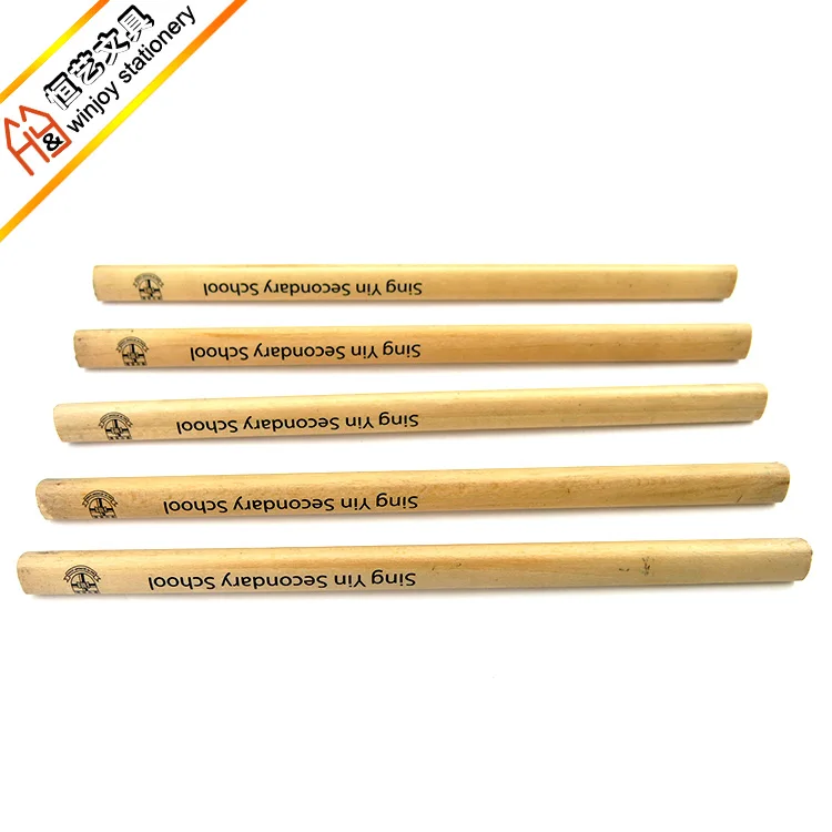 Triangle Shape Lead Diameter 1cm Hb Pencil Custom Logo Natural Lead Diameter 1cm Hb Pencil Custom Logo