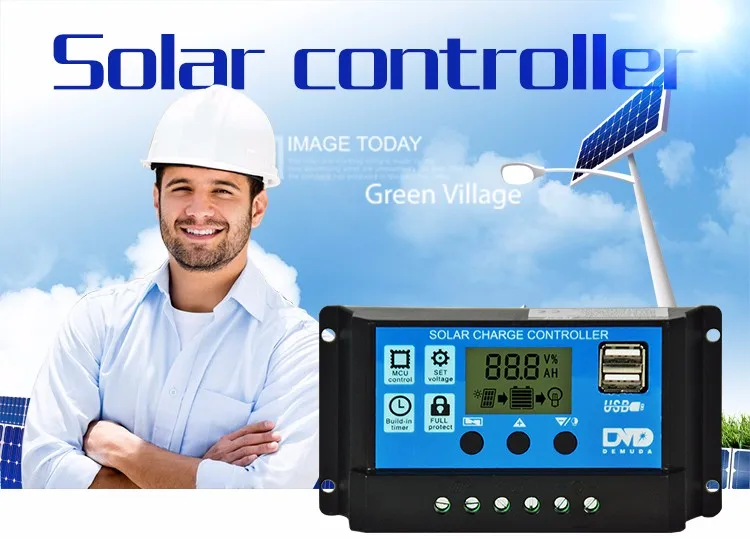 2018 New 40a/12v/24v Ce Rohs Solar Charge Controller Manual - Buy Solar