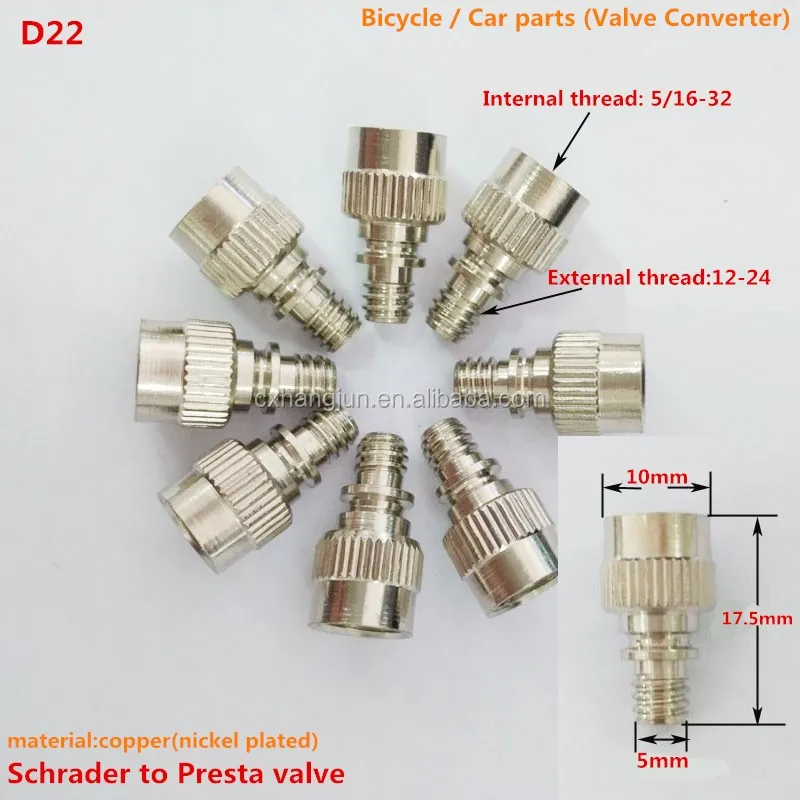 presta valve parts