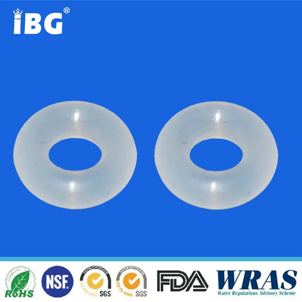 Food Grade 4" Silicone Rubber O Ring Seal For Thermos Food Jar Lids