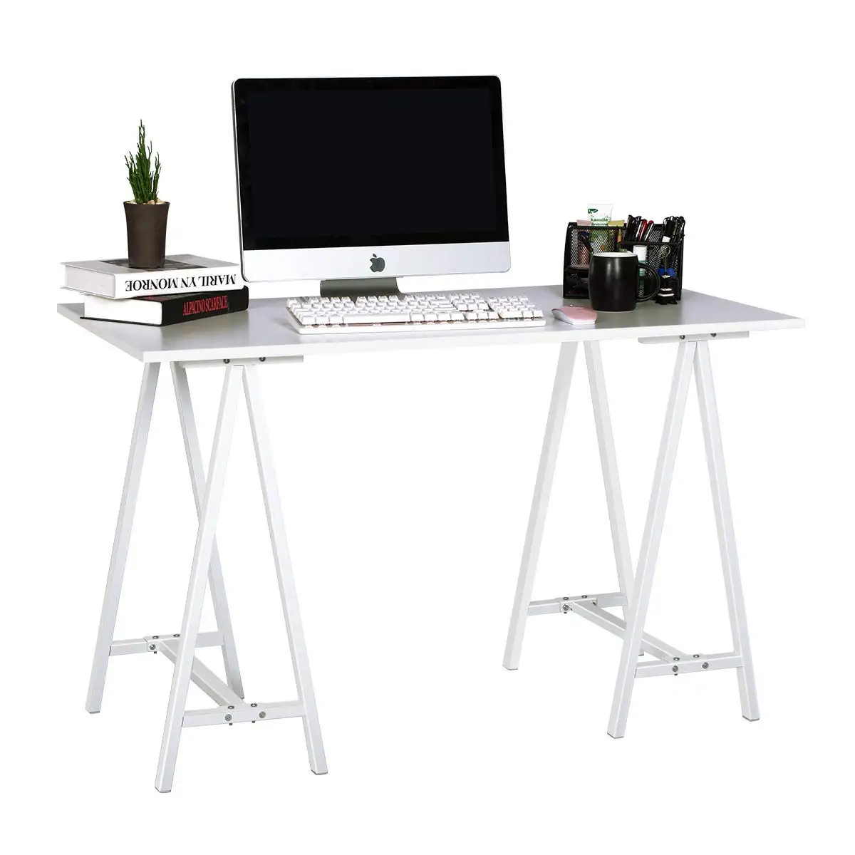 DESK GREY WHITE CJ