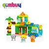Happy forest she big particle plastic building large concrete blocks