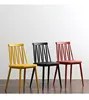 China Modern design Plastic stackable living room chair with metal leg used for home furniture dining chair sillas