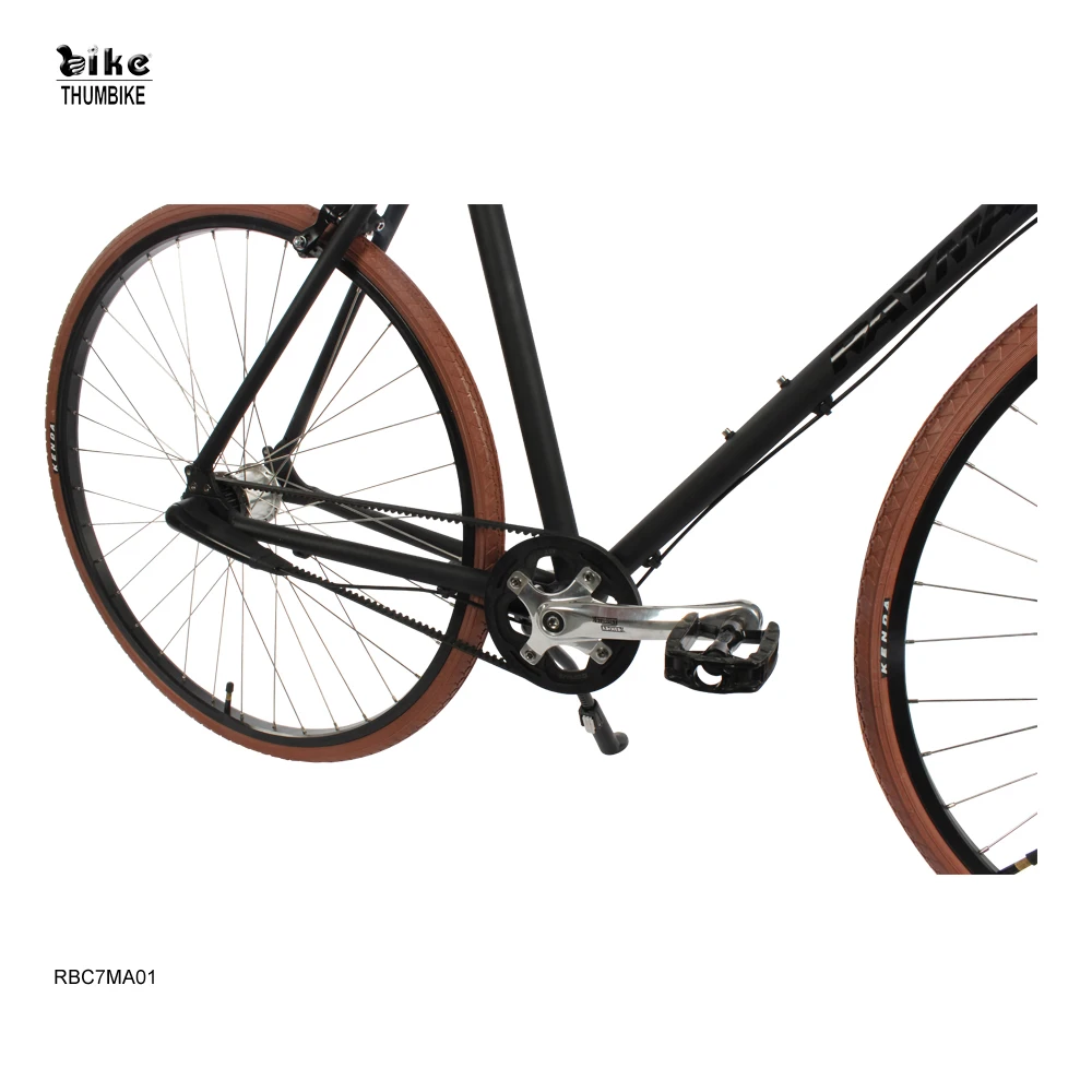 belt drive bicycle frame