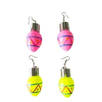 led flashing earrings