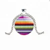custom simple sweater design crystal metal fashion statement necklace