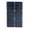 light flexible 25w solar modules with A grade high efficiency solar cells manufacturer from china