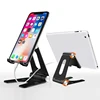 Multiangle foldable shop metal aluminum desk tablet handphone holder bracket mobile cell phone stand holder for ipad iphone