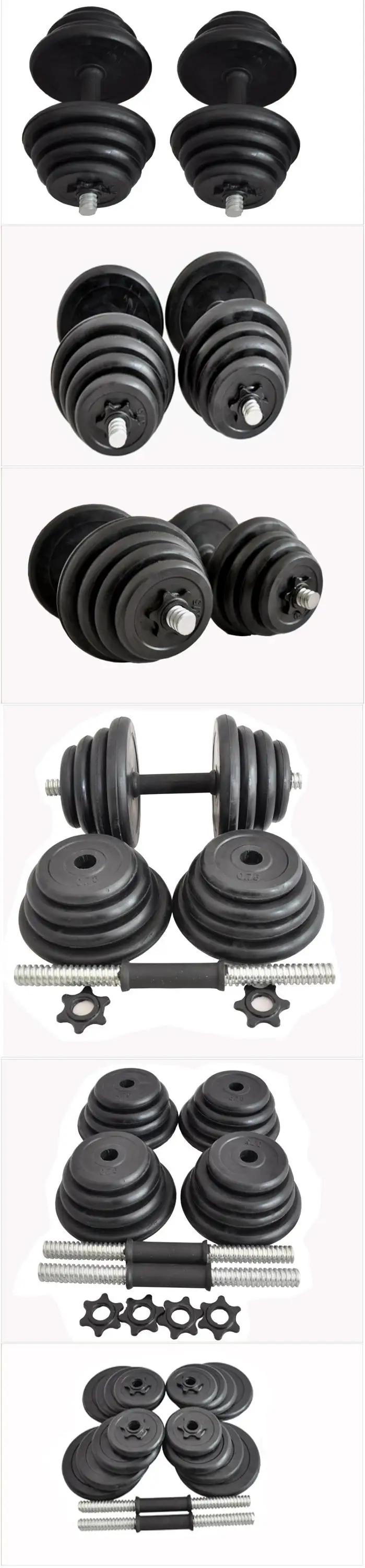 Hot selling Slimming exercise gym equipment home uesd detachable dumbbell set RUIBU-5014