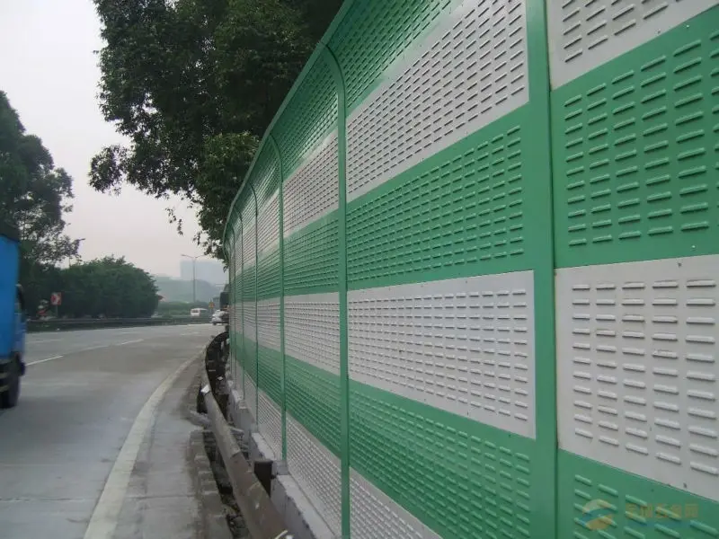 product solar energy panel 3d model design sound screen system highway noise barrier wall for sound insulation-15