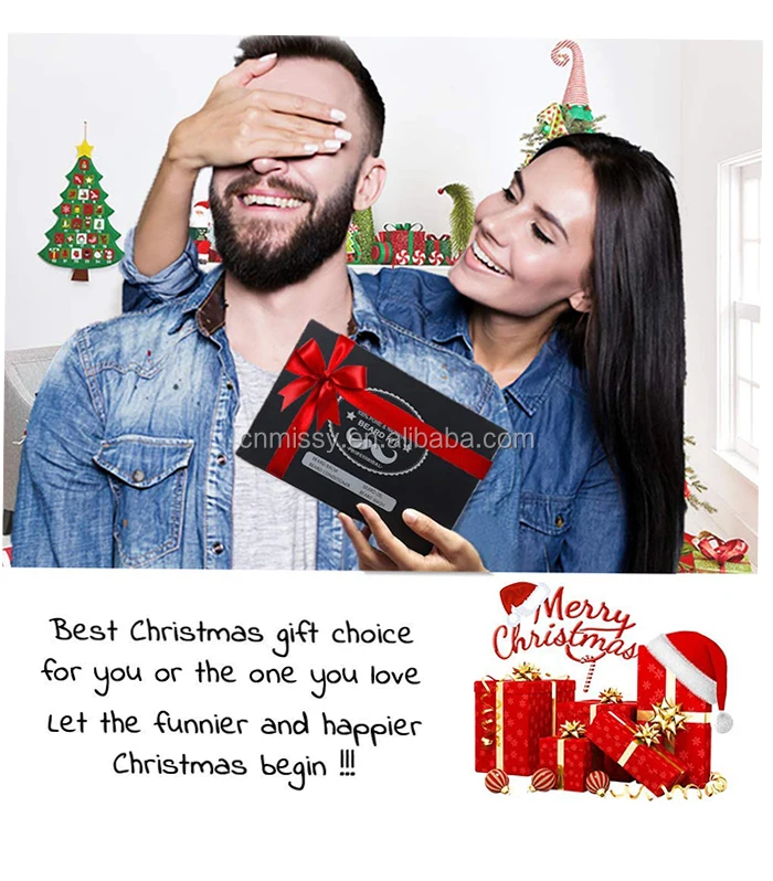 Best Men's Beard Grooming Kit 4pcs Beard Care Gift Set Beard Shampoo & Conditioner,Growth Oil, Balm