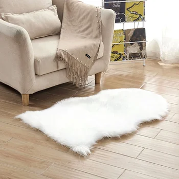 Super Area Rugs Soft Faux Fur Fake Sheepskin White For Sofa Couch Area Rugs Soft Faux Fur Fake Sheepskin