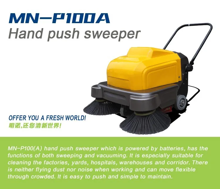 Cordless Sweeper Automatic Road Sweeper Machine Floor Scrubber Cleaning