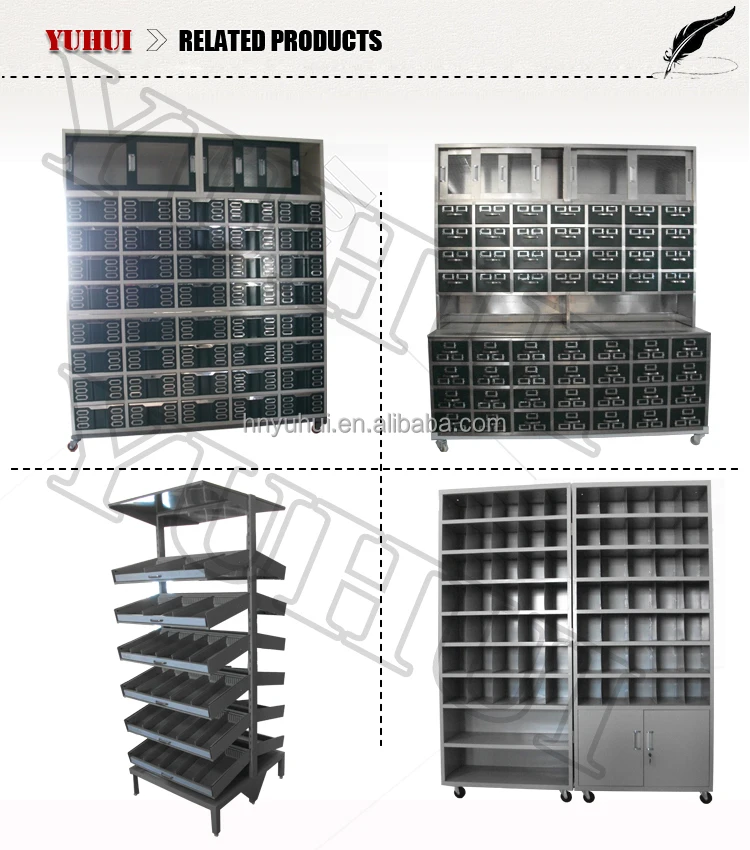 Luoyang Yuhui metal pharmacy medicine cabinet / western medicine storage cabinet