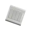 Multifunctional wide coverage 2 way 4 gang indoor wall switch Wall Plate Switches for wholesales