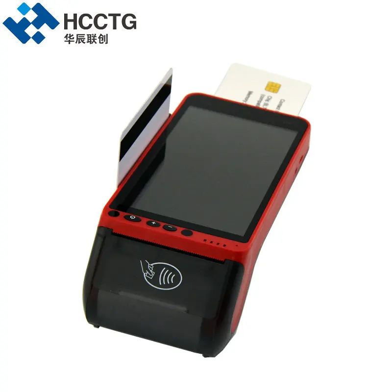Android 4G EDC Payment Terminal Touch Printer with QR Code Scanner Camera for Billing POS System Machine with fingerprint  Z100 network scanner