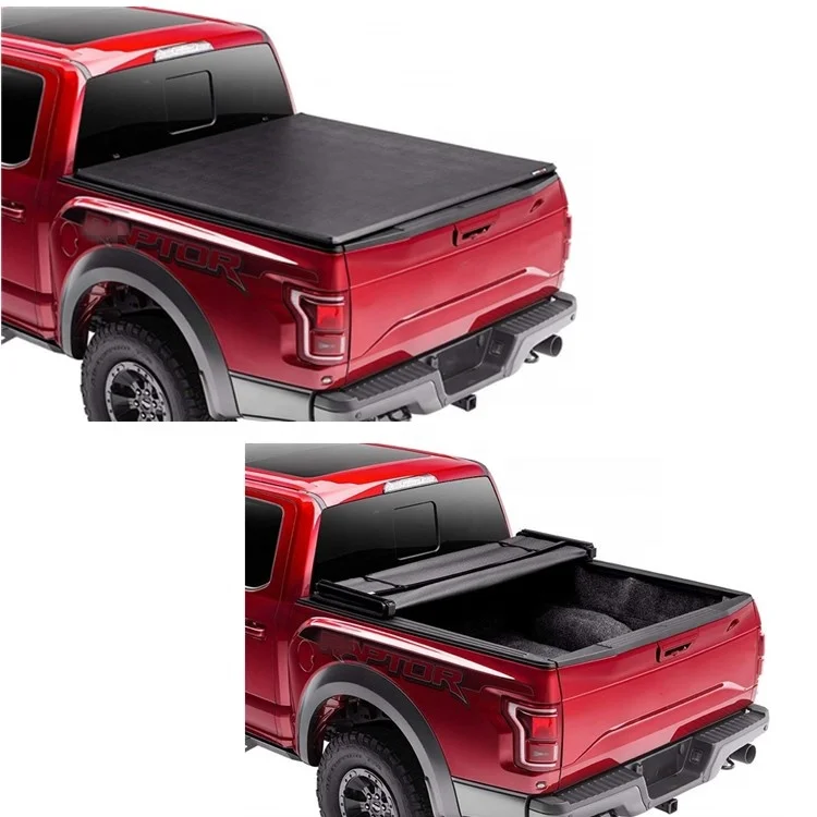 For 1999 2018 Ford Super Duty 6 8ft Short Bed Soft Vinyl Roll Up Tonneau Cover Rainbowlands Lk