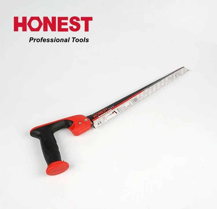 300mm 65 Mn steel hand tool tree cutting Straight Pruning Curving rubber handle garden compass saw