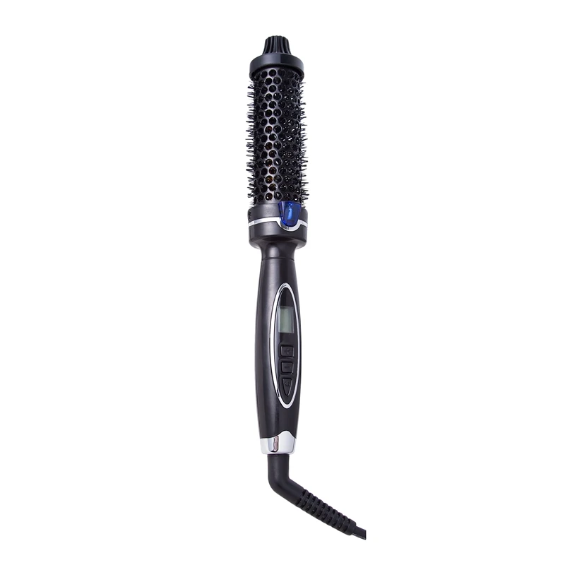 New Hot rotating curler brush ionic hair curler curling iron hair comb ...