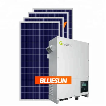 Bluesun Design 50kw 50kva On Grid Tie Solar Power System All Components For Industry Commercial Buy 50kw Solar Systemsolar Power Systemcomponents