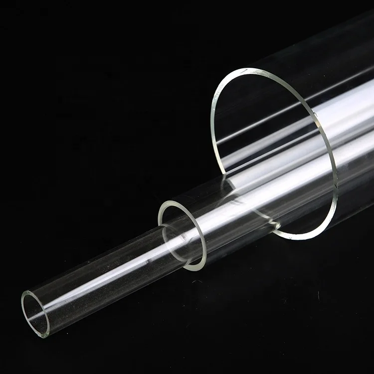 Two Ends Open Transparent Quartz Cylinder Quartz Glass Tube Buy