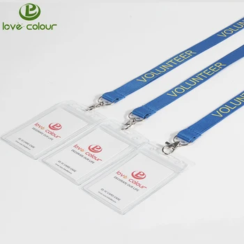 Custom Clear Soft Plastic Id Card Holders With Lanyard Wholesale - Buy ...