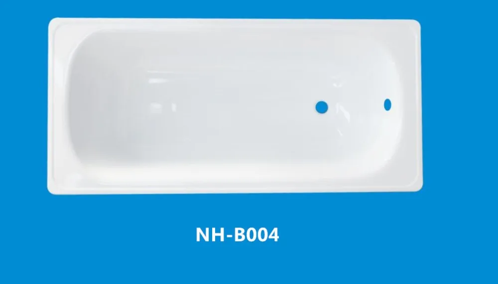 72''"undermount Cheap Wide Size Drop In Cast Iron Enameled Bathtub