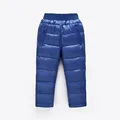 2016 Hot Sale Winter Children s Pants Kids Down Pants For Baby Boys And Girls Casual