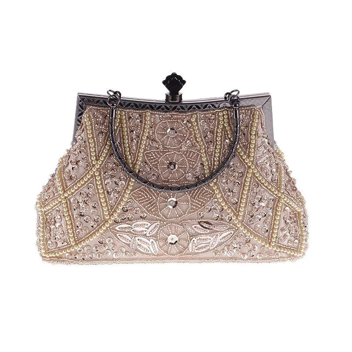 rose gold evening bags uk