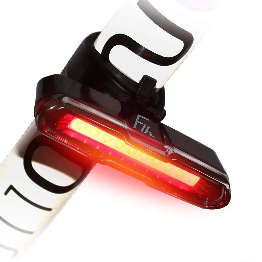 Powerful LED Bicycle Rear Light 5 Light Mode Headlights with Red /& Blue，Easy to Install for Cycling Safety Flashlight TG-TECH Ultra Bike Tail Light，USB Rechargeable Bike Tail Light Red /& Blue