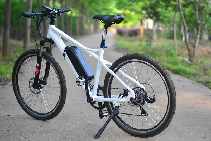 White new model bike electric power.36V 250W mountain bike