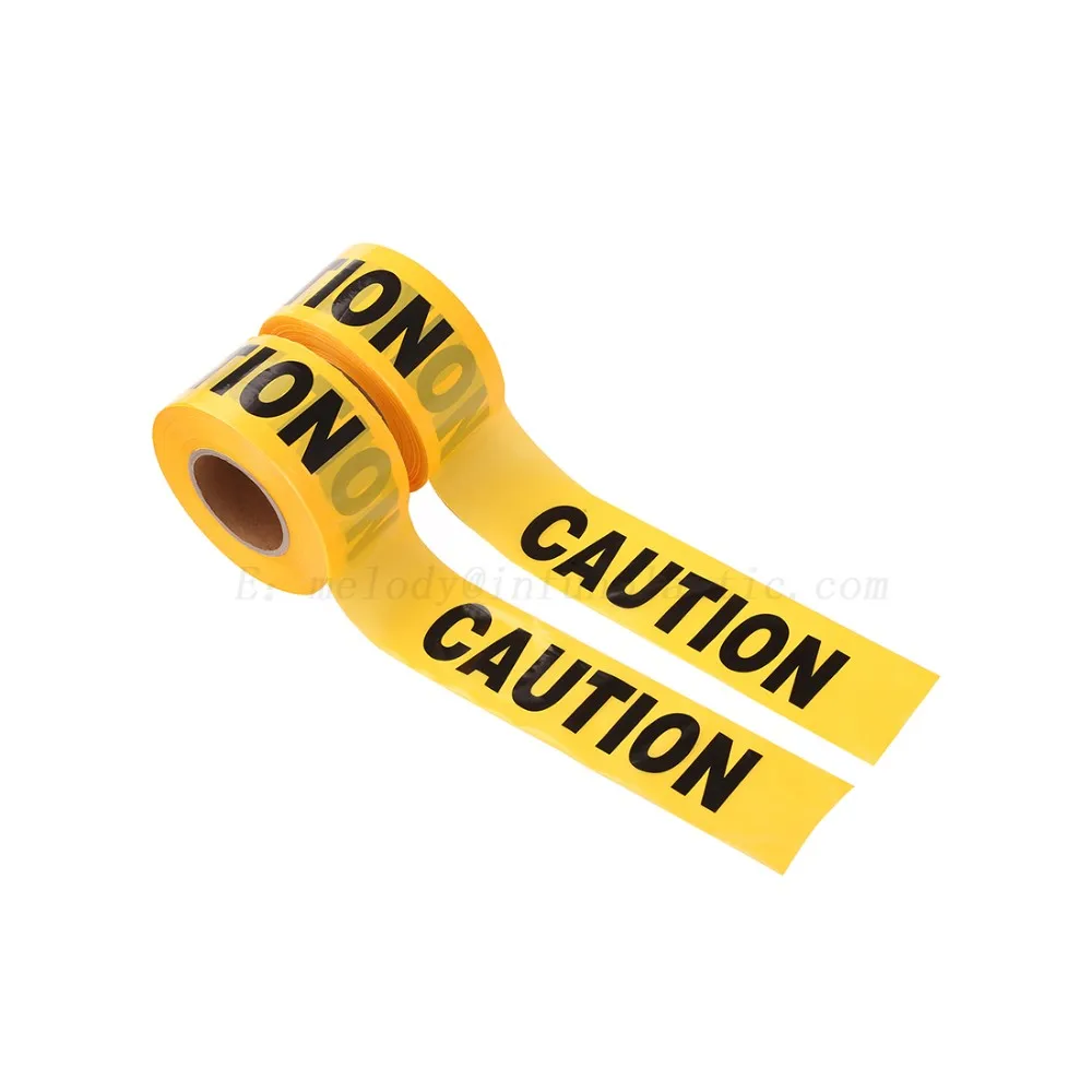 Low Density Polyethylene Custom Orange Caution Barricade Tape/warning Tape Buy Caution