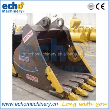 High Quality Hardox Excavator Attachments Bucket For Road Construction ...