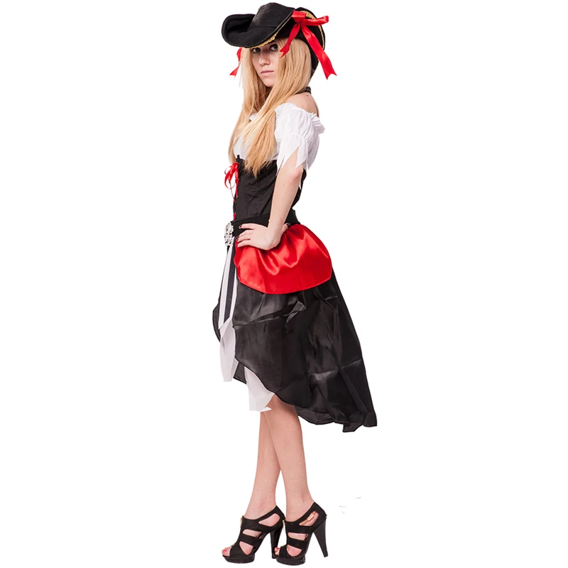 Sexy Adult Women Pirate Halloween Costumes For Cosplay Party Fancy 