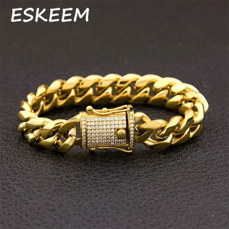 Gold Lock Design Gray Bracelet - kuyucu.jewelry