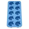 Non-Stick 100% food grade lovely unicorn shaped custom ice silicone ice cube mold