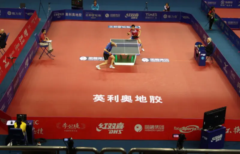 Ittf Approved Affordable Table Tennis Floor/premium Table Tennis Mat